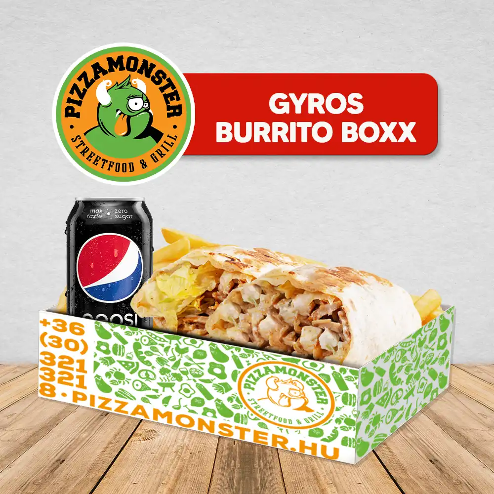 Gyros burrito boxx