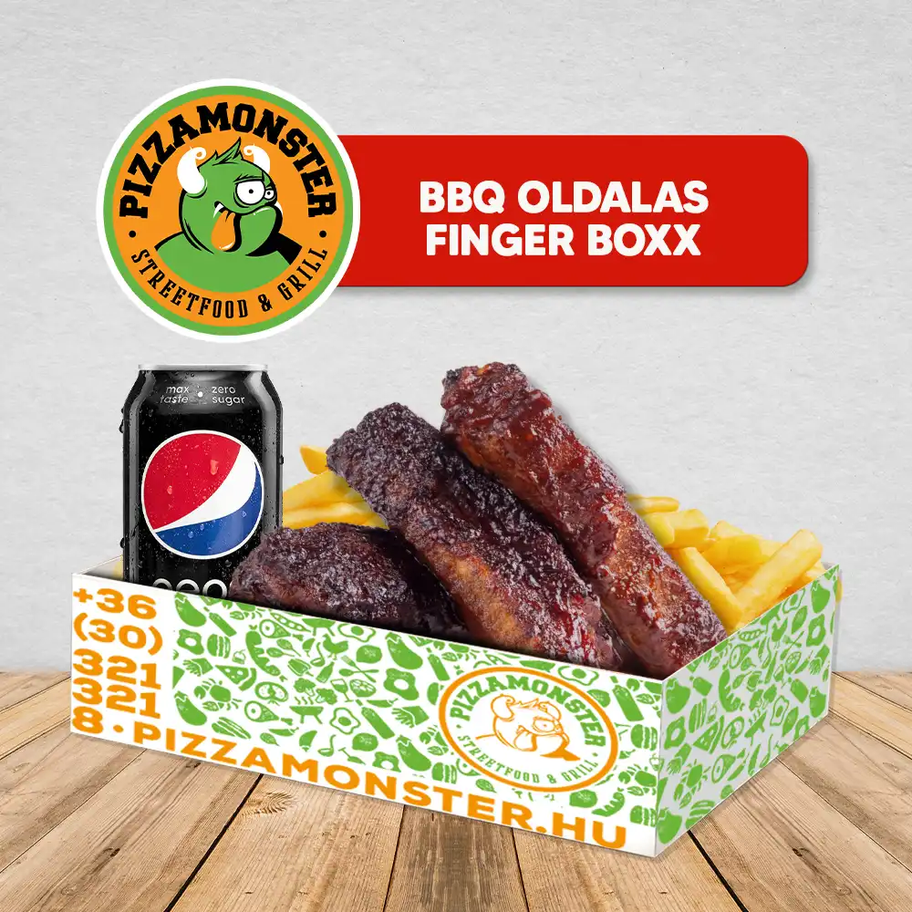 BBQ oldalas boxx