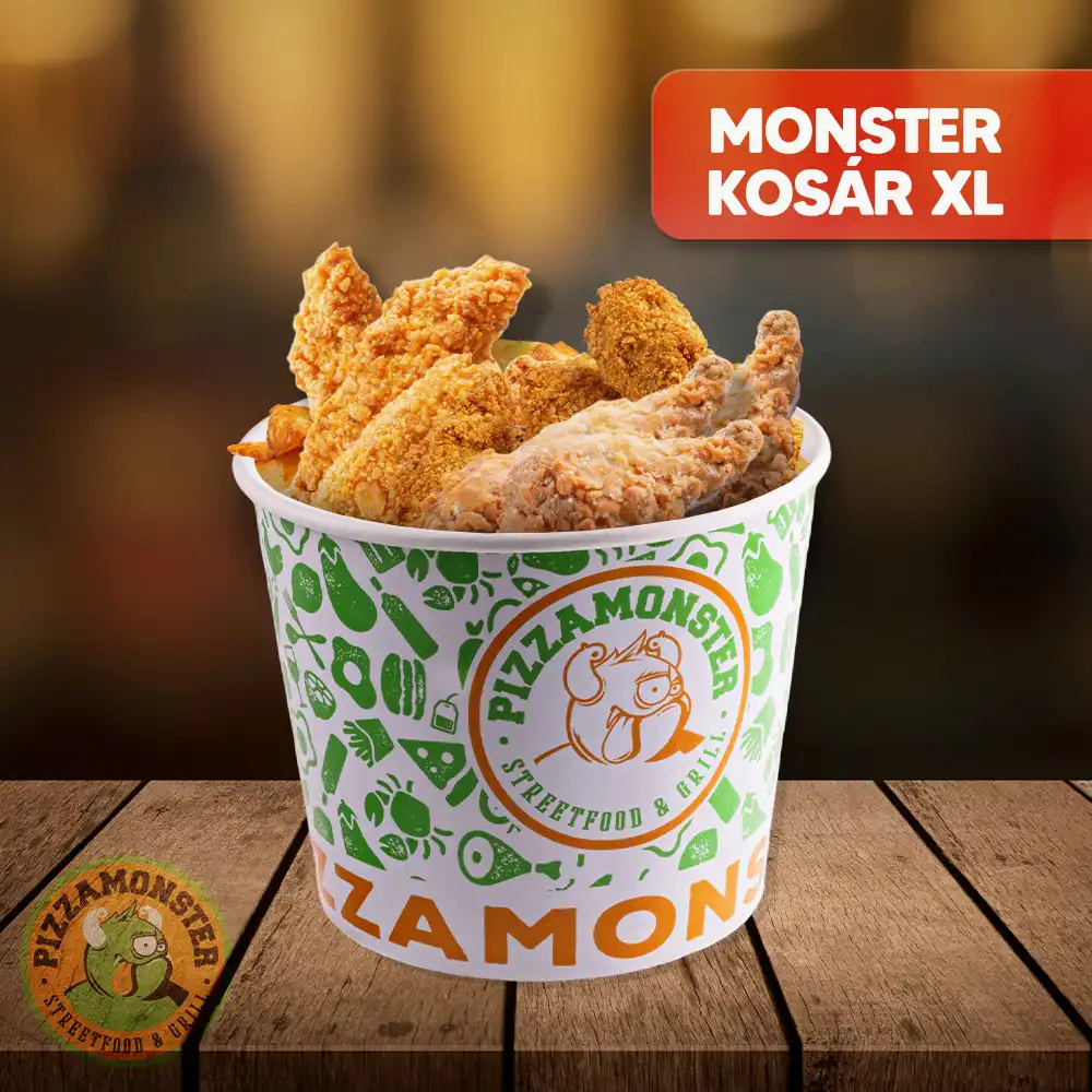 Monster kosár XL