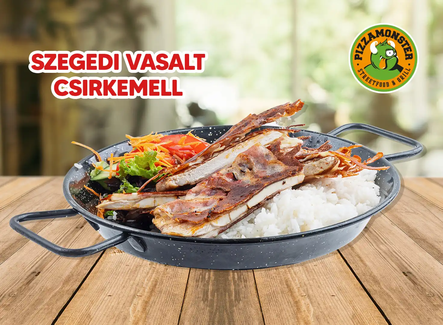 Szegedi vasalt csirkemell