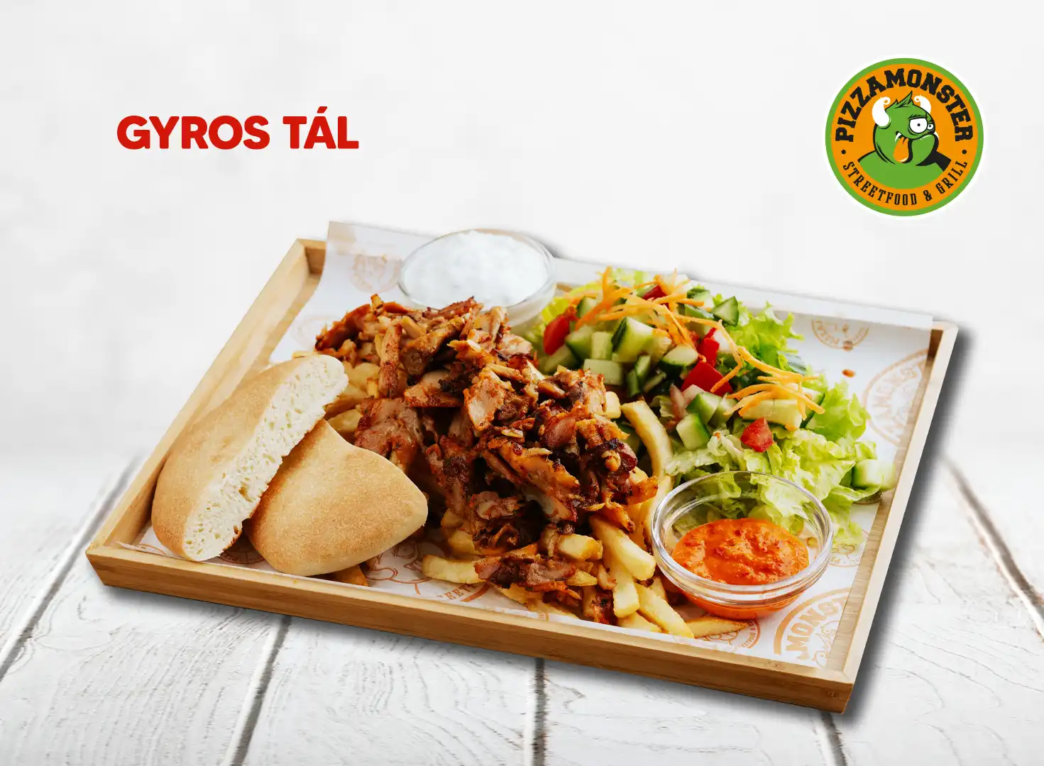 Gyros tál