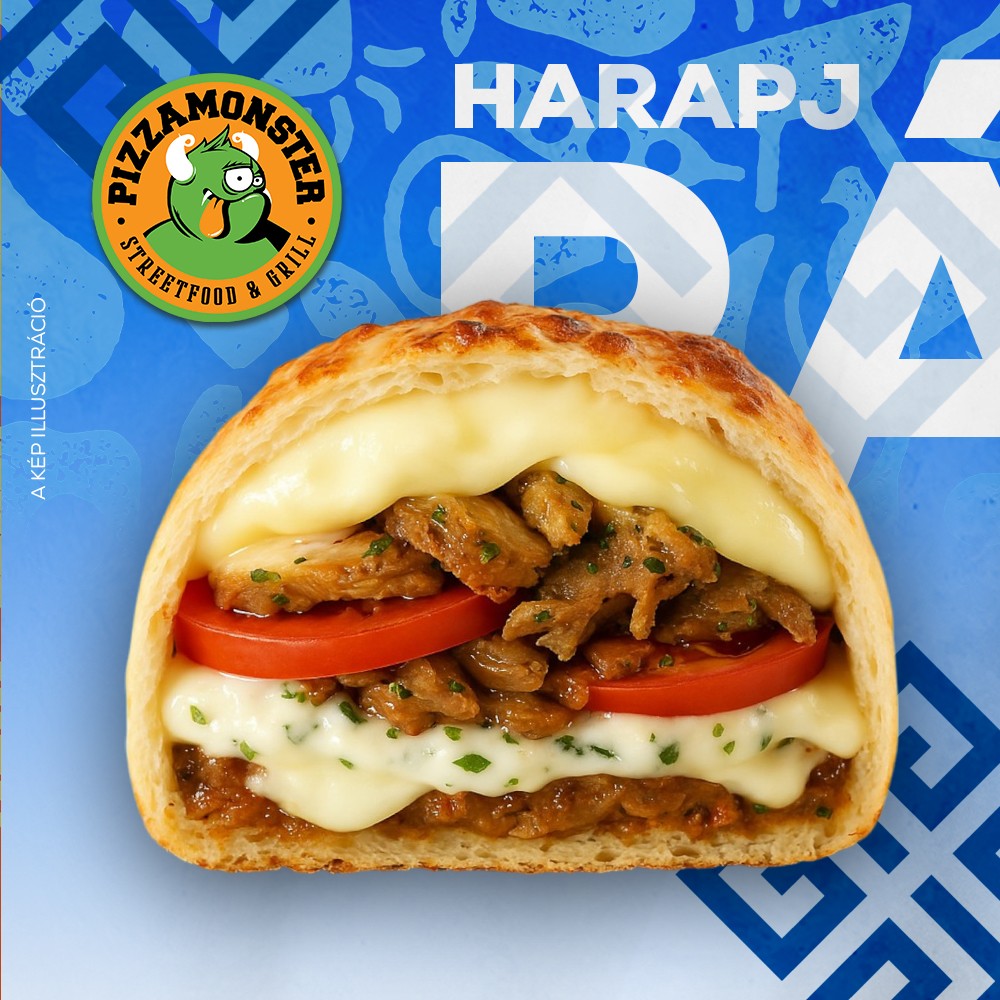 Gyros pizzaburger